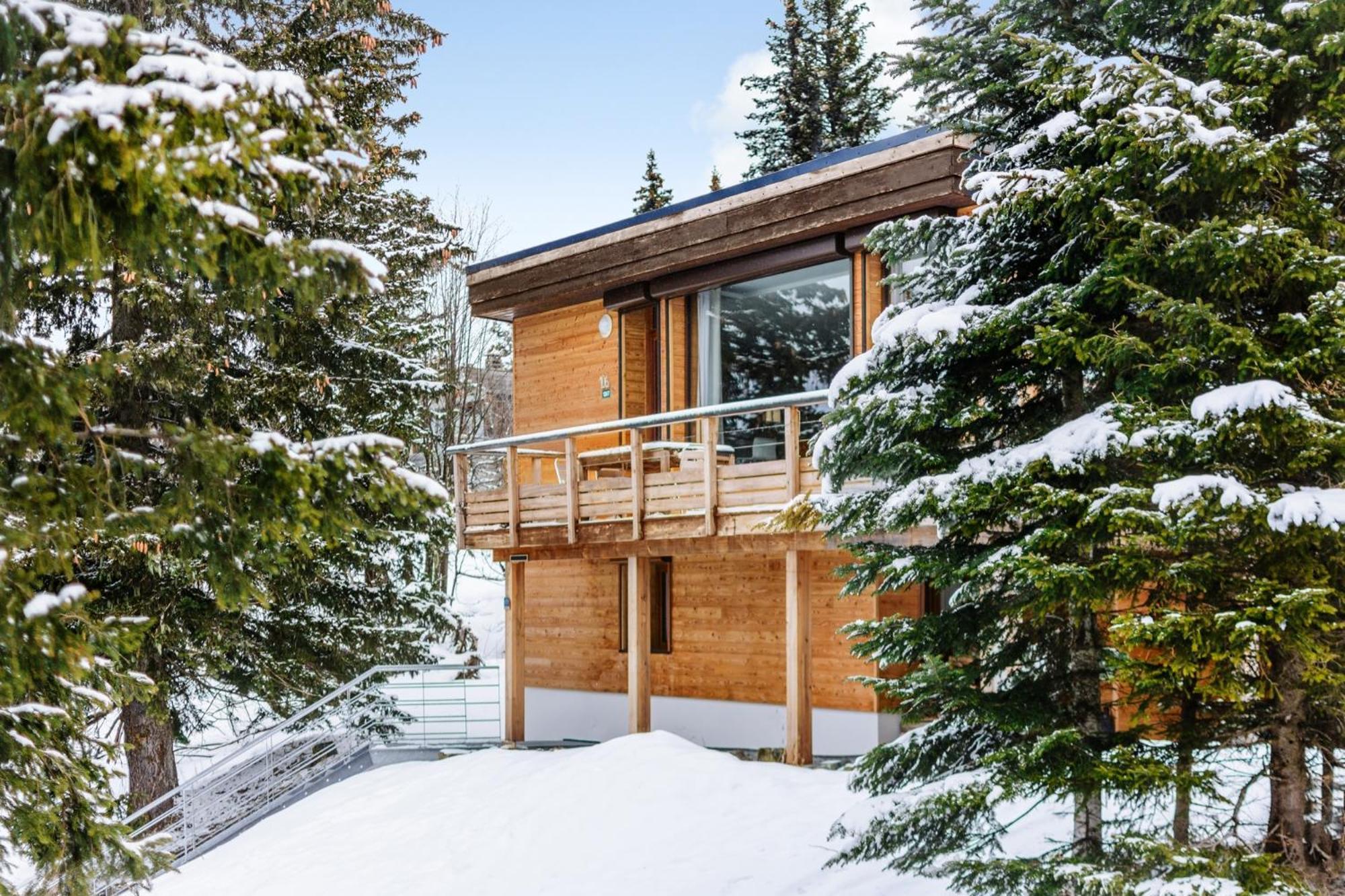 Grand Chalet Standing Avec Jacuzzi A Chamrousse Ski 1750 المظهر الخارجي الصورة