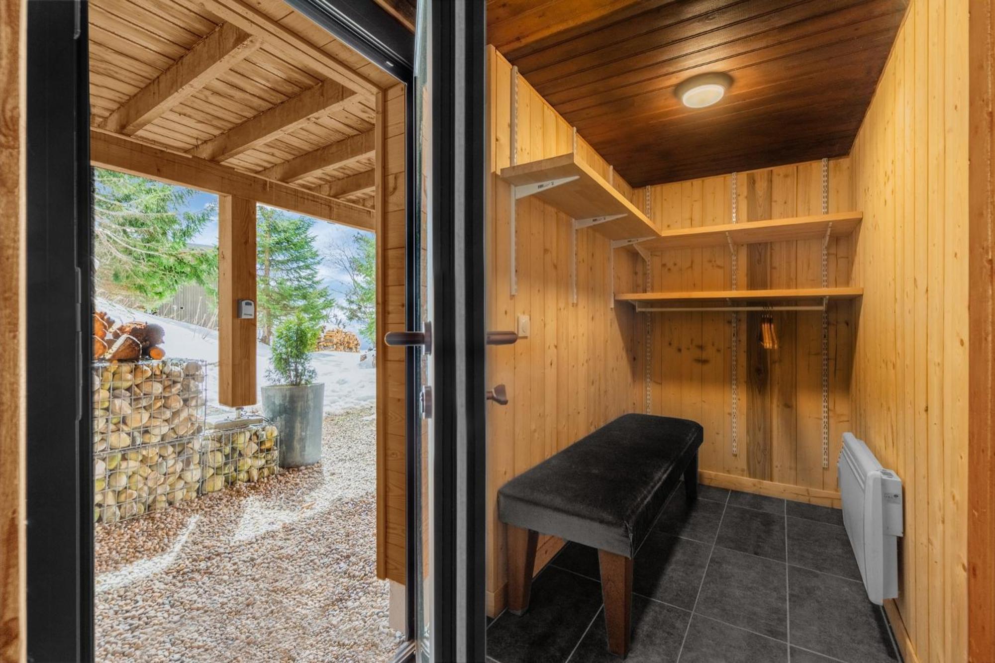 Grand Chalet Standing Avec Jacuzzi A Chamrousse Ski 1750 المظهر الخارجي الصورة