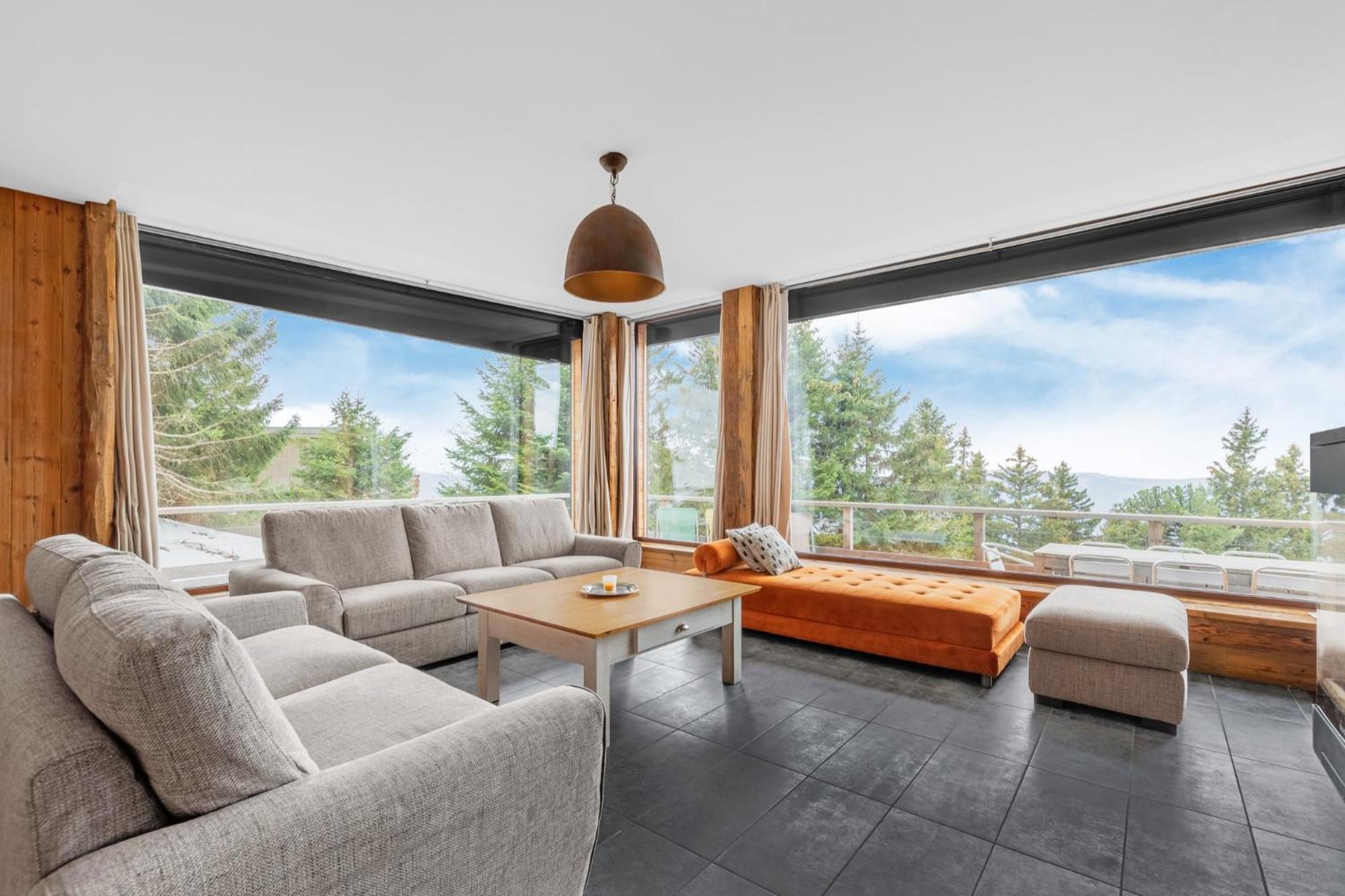 Grand Chalet Standing Avec Jacuzzi A Chamrousse Ski 1750 المظهر الخارجي الصورة